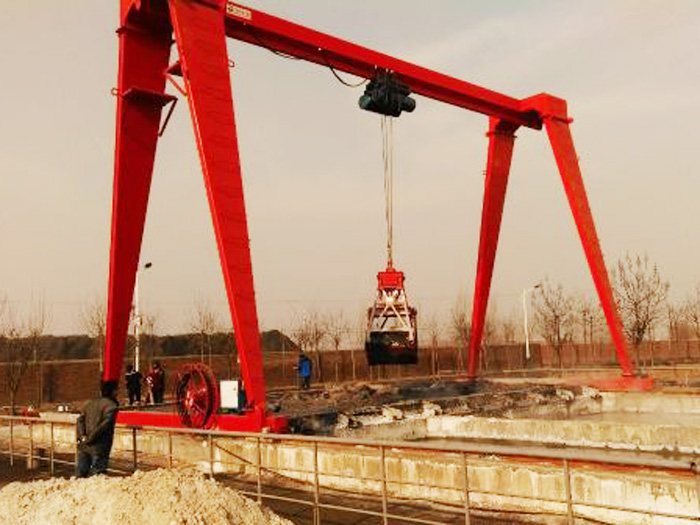 mhz門式抓斗起重機